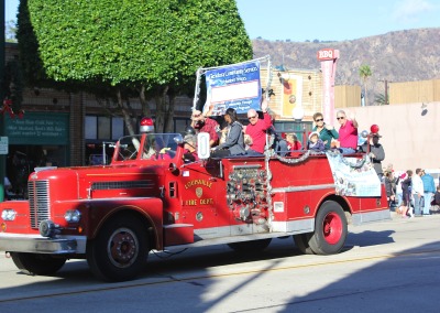 Christmas Parade 2014 Fire Engine